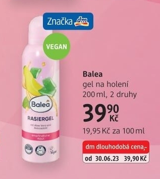 Gel na holení dámský Balea