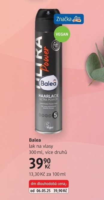 Lak na vlasy Balea