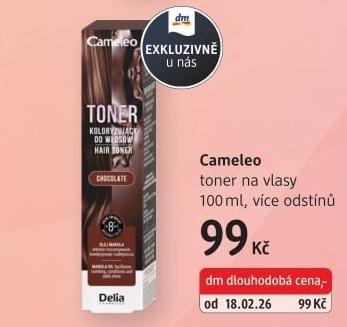 Toner na vlasy Cameleo