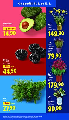 akční leták Lidl 11.5.2026-13.5.2026