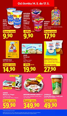 akční leták Lidl 14.5.2026-17.5.2026