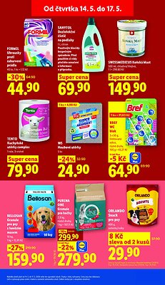 akční leták Lidl 14.5.2026-17.5.2026
