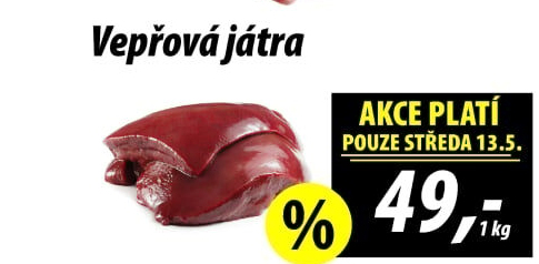 Játra vepřová