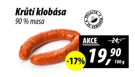 Krůtí klobása
