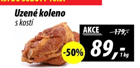 Vepřové uzené koleno s kostí