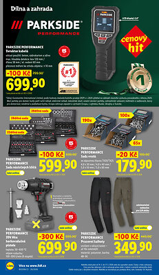 akční leták Lidl 11.5.2026-17.5.2026