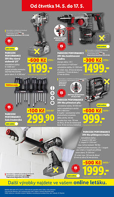 akční leták Lidl 11.5.2026-17.5.2026