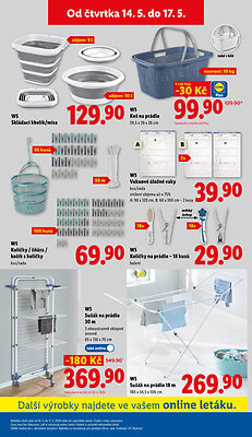 akční leták Lidl 11.5.2026-17.5.2026