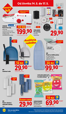 akční leták Lidl 11.5.2026-17.5.2026