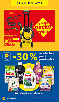 akční leták Lidl 11.5.2026-17.5.2026