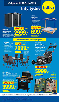 akční leták Lidl 11.5.2026-17.5.2026