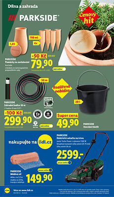 akční leták Lidl 11.5.2026-17.5.2026