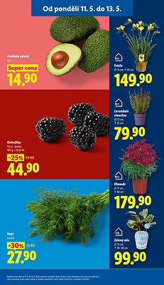 akční leták Lidl 11.5.2026-13.5.2026
