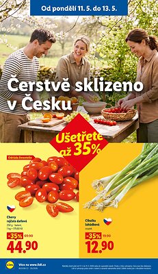 akční leták Lidl 11.5.2026-13.5.2026