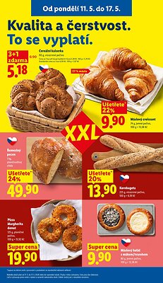 akční leták Lidl 11.5.2026-13.5.2026