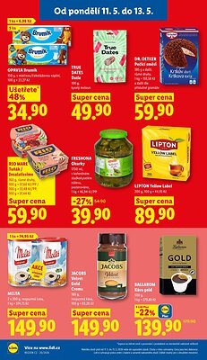 akční leták Lidl 11.5.2026-13.5.2026