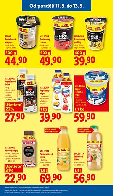 akční leták Lidl 11.5.2026-13.5.2026