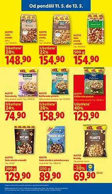 akční leták Lidl 11.5.2026-13.5.2026