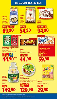akční leták Lidl 11.5.2026-13.5.2026