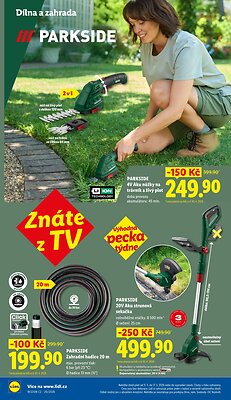 akční leták Lidl 11.5.2026-13.5.2026