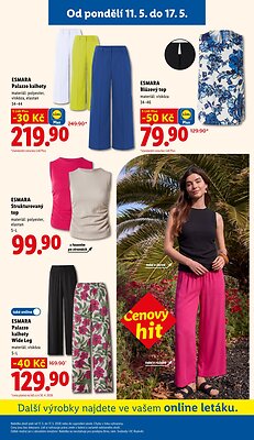 akční leták Lidl 11.5.2026-13.5.2026