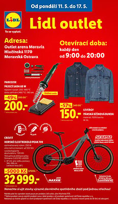 akční leták Lidl 11.5.2026-13.5.2026