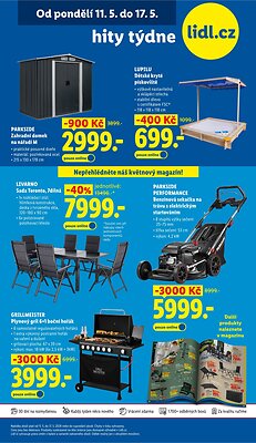 akční leták Lidl 11.5.2026-13.5.2026