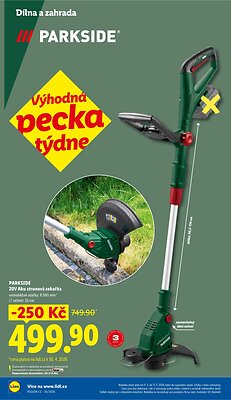 akční leták Lidl 11.5.2026-13.5.2026