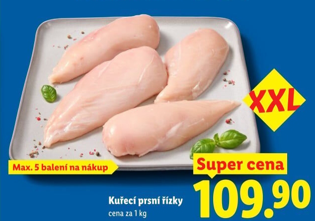 Kuřecí prsní řízky