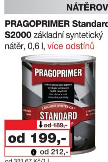 Barva na kov Standard Pragoprimer