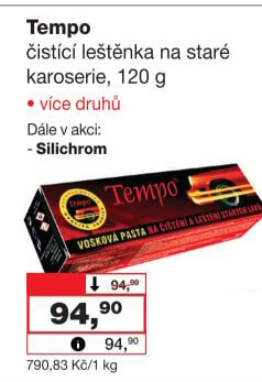 Leštěnka na auto Tempo