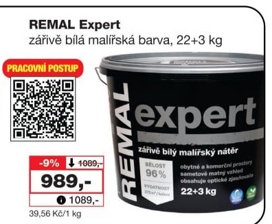 Malířský nátěr Expert Remal