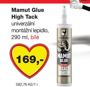 Montážní lepidlo Mamut Glue High Tack Braven