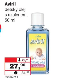 Olej dětský Aviril Alpa