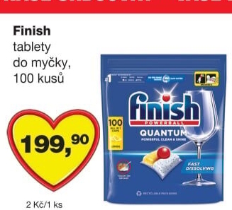 Tablety do myčky Finish