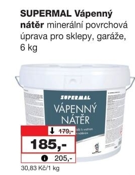Vápenatý nátěr Supermal