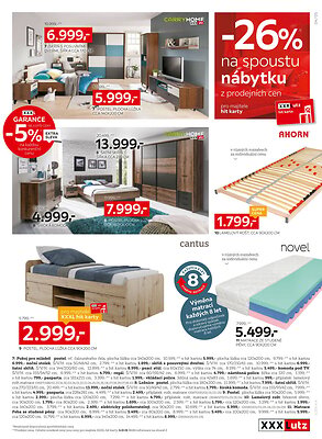 akční leták XXXLutz 11.5.2026-24.5.2026