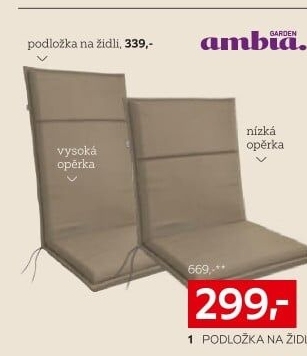 PODLOŽKA NA ŽIDLI