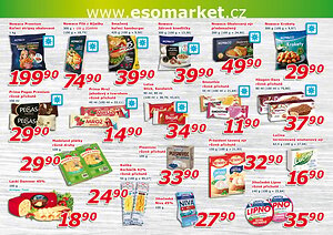 akční leták ESO MARKET 13.5.2026-24.5.2026