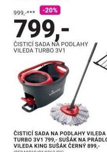 ČISTICÍ SADA NA PODLAHY VILEDA