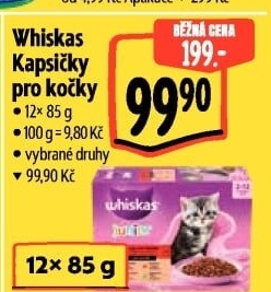 Kapsičky pro kočky Whiskas