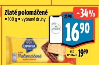 Zlaté polomáčené Opavia