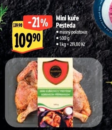 Mini kuřátko marinované
