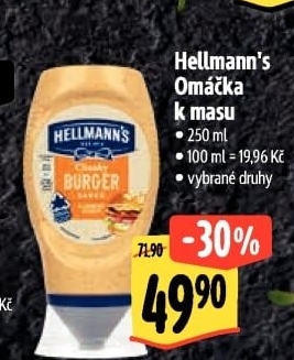 Omáčky k masu Hellmann'