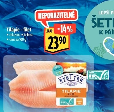Tilápie filety Albert