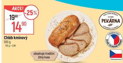 Chléb kmínový