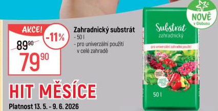 Zahradnický substrát