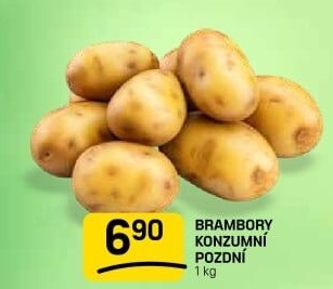 Brambory konzumní pozdní