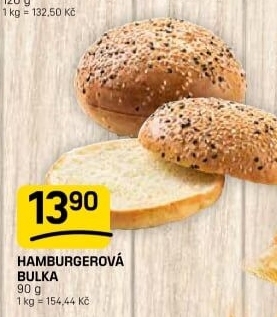 Bulka na hamburger