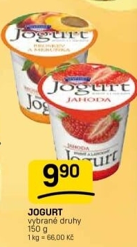 Ochucený jogurt Bohušovická mlékárna